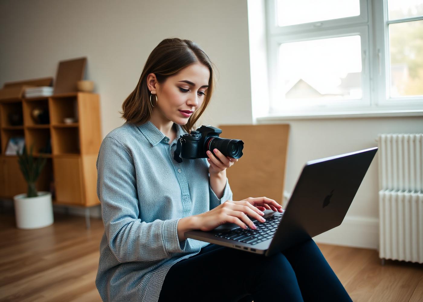 Photographer at work